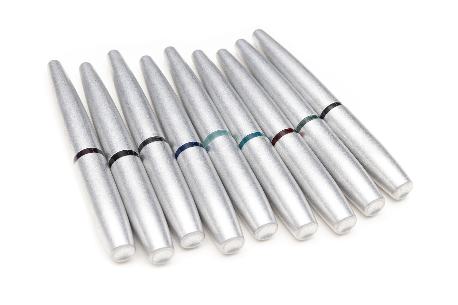 Tumbled Aluminum Vertex Fountain Pen