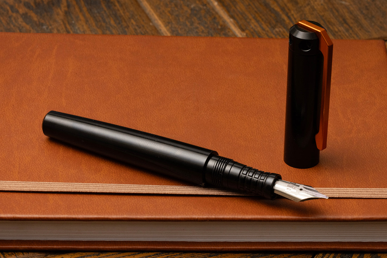Black & Orange INK fountain pen