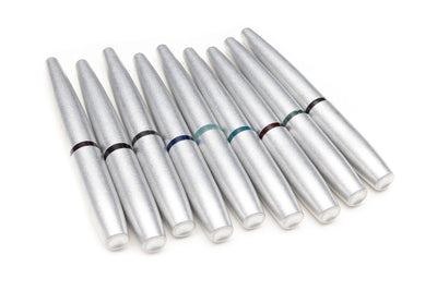 Tumbled Aluminum Vertex Fountain Pen
